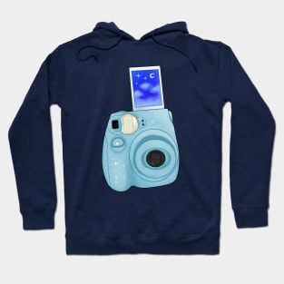 Blue Film Camera Hoodie